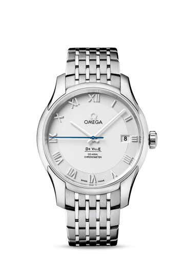 Omega De Ville Co-Axial 41 Stainless Steel / Silver / Bracelet